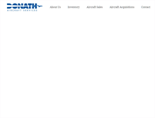 Tablet Screenshot of donathaircraft.com